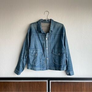 Levi’s Made & Crafted Japanese Denim Cropped Jacket Medium